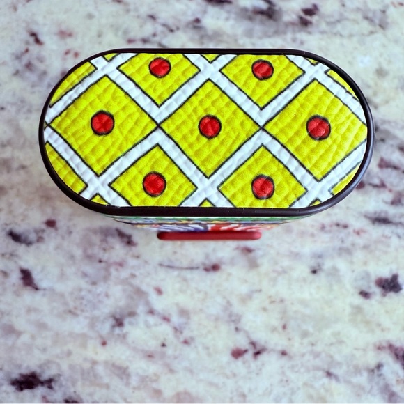 Dolce & Gabbana Logo Apple AirPods 2 Headphones Multi Color Leather Case… - Picture 5 of 8